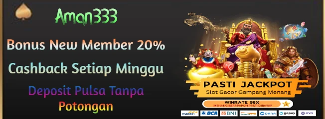 Aman333: Situs Gaming Online Slot Ready 24 Jam Online Terbaik Para Slotter